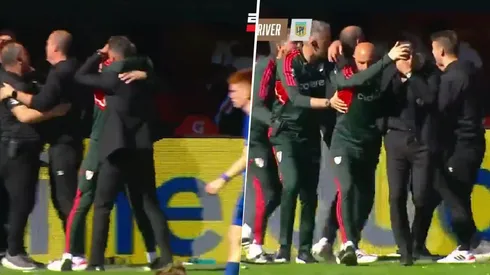 La agresión a Demichelis.