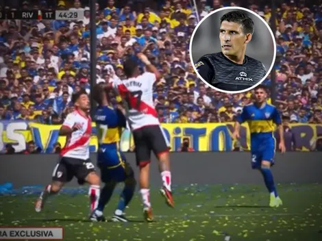 No se puede creer: la postura del cuerpo arbitral sobre el codazo de Paulo Díaz a Weigandt