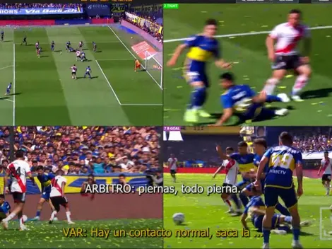 Oficial: el audio del VAR durante el primer gol de River frente a Boca