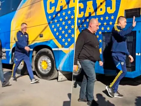 Riquelme fue al vestuario de Boca y charló con los jugadores: los detalles