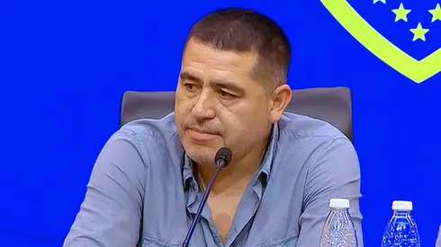 Riquelme habló de Boca y la Copa Libertadores.