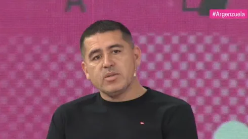 La postura de Riquelme sobre las SAD en el fútbol argentino. Foto: Captura