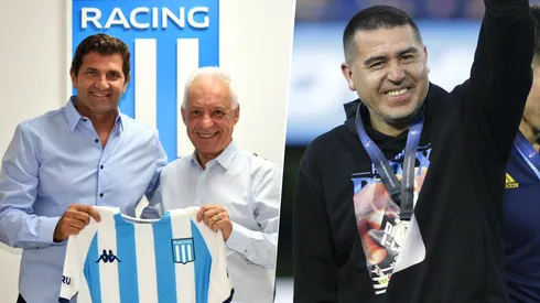 Victor Blanco, Rubén Capria y Juan Román Riquelme