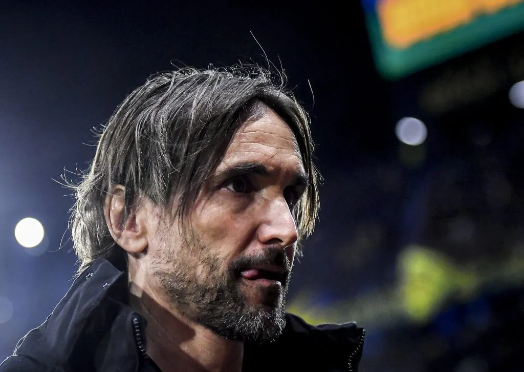 Diego Martínez, candidato a entrenador de Boca (Getty Images)
