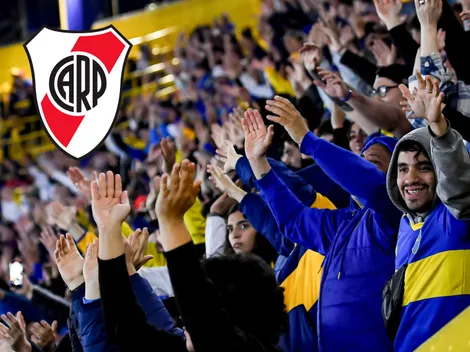 River quiso gastar a Boca con una bandera pero les salió mal: "Ustedes tampoco"