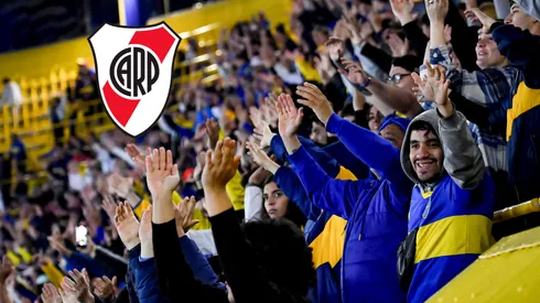 Los hinchas de Boca cruzaron a River. (Getty)