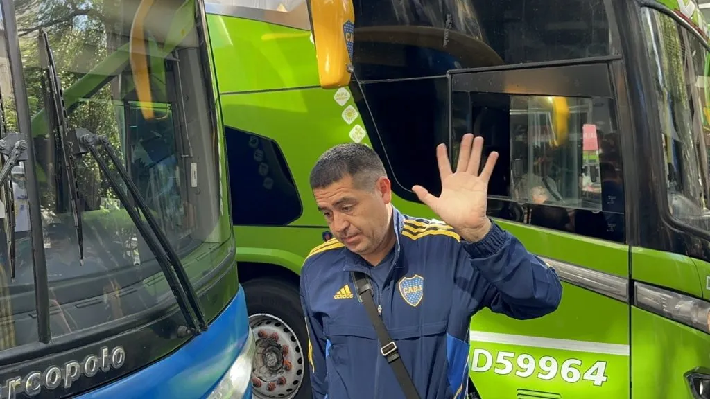 Román acompañó a la delegación a Mendoza. (@Tato_Aguilera)