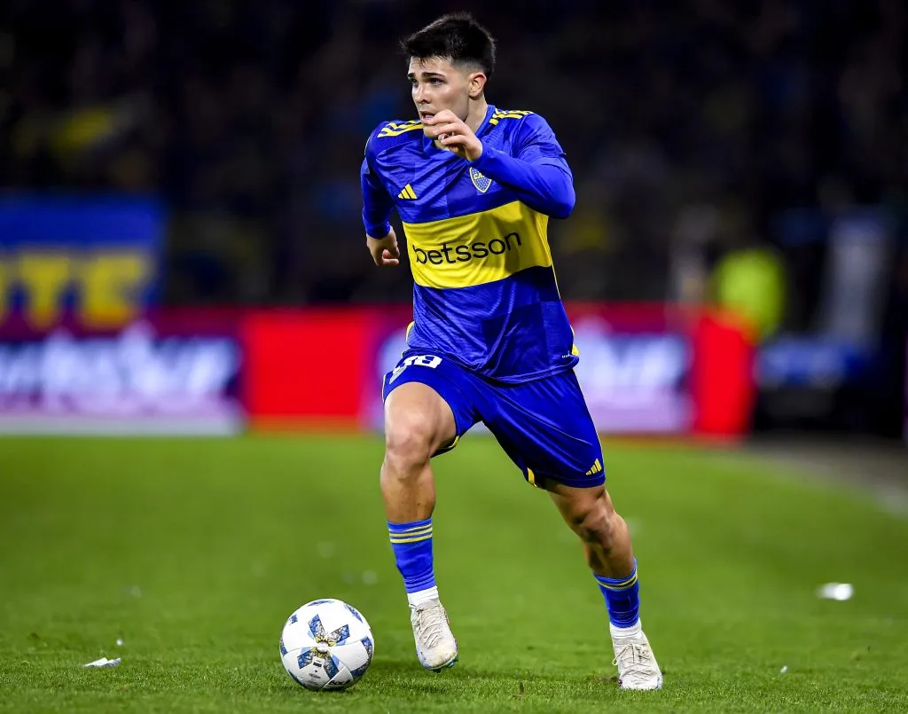 Vicente Taborda en la derrota con Tigre en la Bombonera. (Getty)