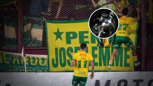 El Halcón festejó ante el Cuervo. Foto: Copa Argentina.