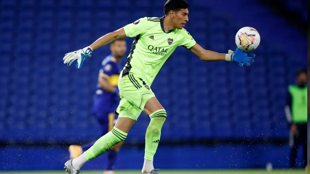 Andrada atajó tres temporadas en el Xeneize. (Getty)