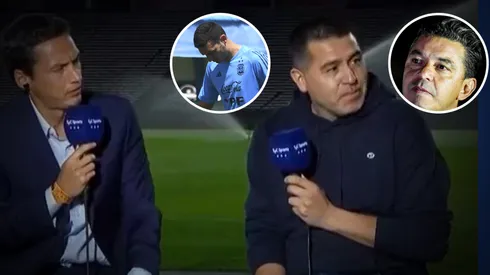 La respuesta de Riqulme sobre Scaloni y Gallardo (TyC Sports//Getty)