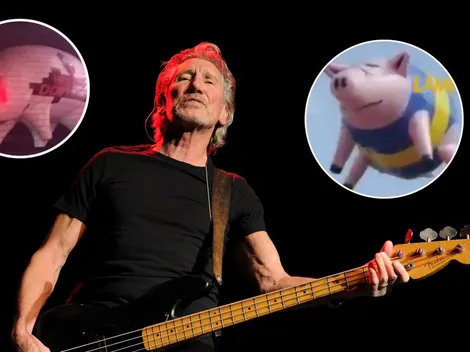 Viral: Roger Waters sacó un chancho inflable gigante en su show en River y estallaron los memes
