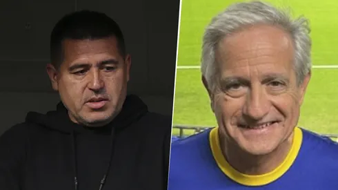 Juan Román Riquelme y Andrés Ibarra