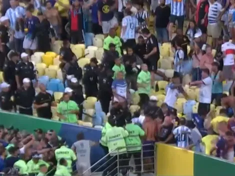 VIDEO | Escándalo en Argentina-Brasil: las imágenes del papelón de la policía brasileña