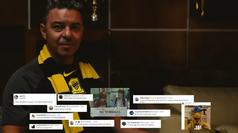 El tuit viral del nuevo club de Gallardo (Ittihad FC)