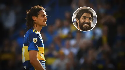 Cavani busca su mejor versión en Boca (Getty)