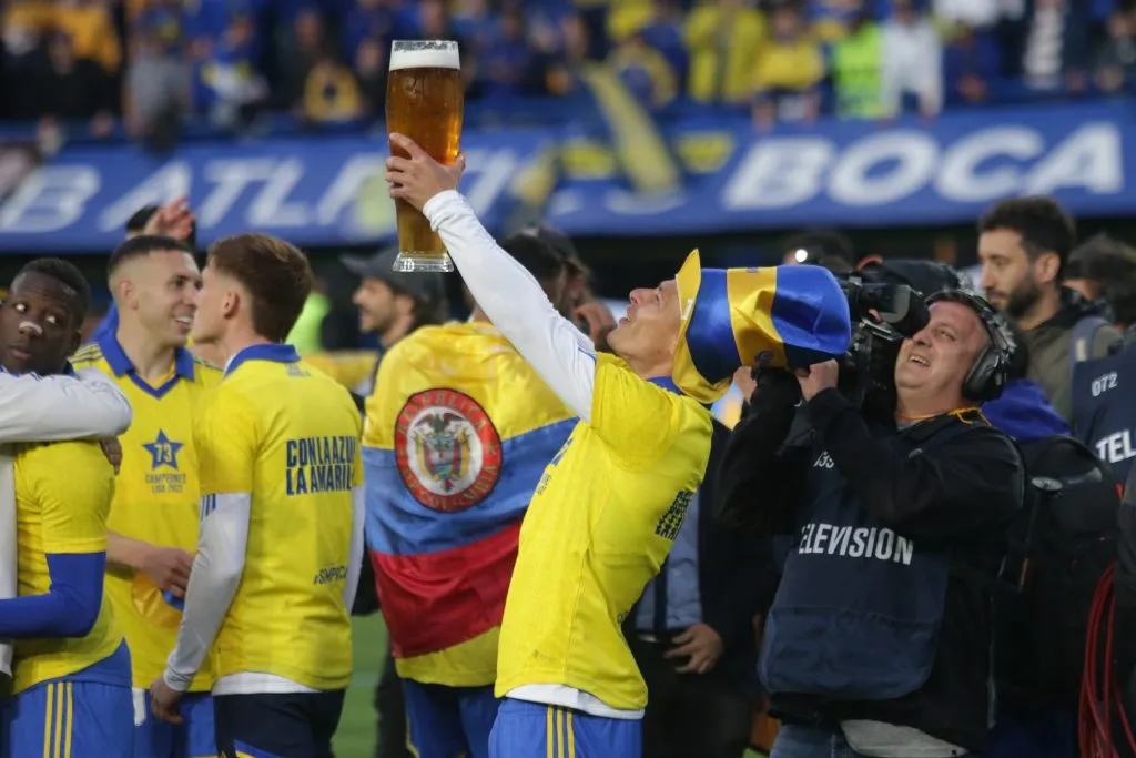 Facundo Roncaglia, campeón de la Liga Profesional (Getty)