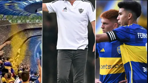 Las noticias de Boca. (Getty/captura Universidad de Morón)