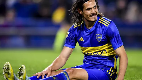 El uruguayo volvió a entrenarse en Boca. (Getty)