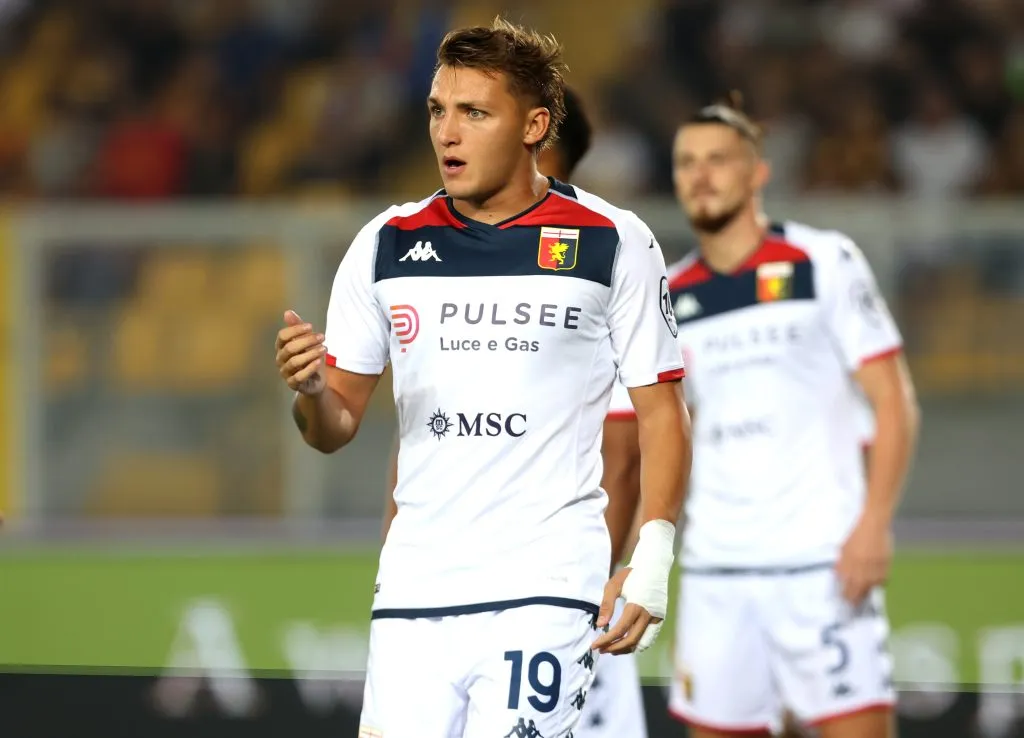 Mateo Retegui ya con el Genoa. (Getty)