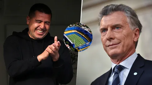 Riquelme y Macri protagonizan las elecciones en Boca. Fotos: Getty