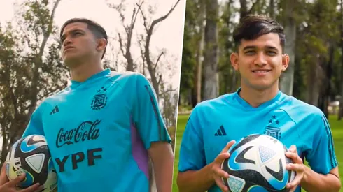 Dylan Gorosito, el juvenil de Boca que está en el Mundial Sub17 con Argentina. Foto: Captura