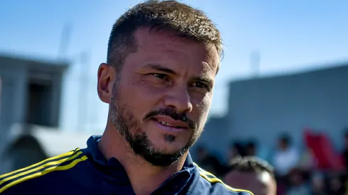 El entrenador probó dos alineaciones en la práctica de este sábado. (Getty)