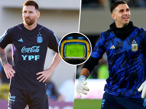 Noche especial para Messi y el Dibu Martínez en La Bombonera: el motivo