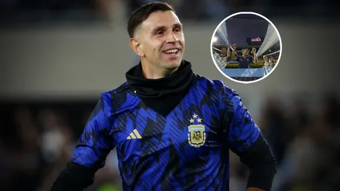 Por qué Dibu todavía no jugó en La Bombonera (Getty)