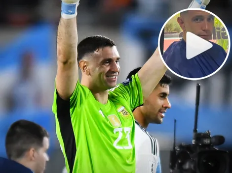 Viral: el look especial del Dibu Martínez para su debut en la Bombonera