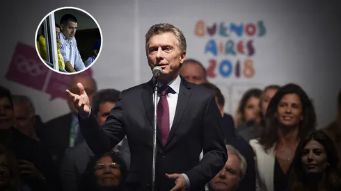 Mauricio Macri se refirió a Juan Román Riquelme. (Getty)