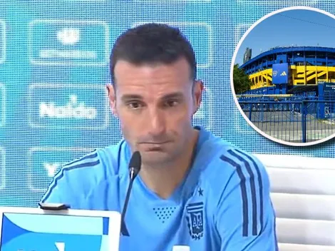 Scaloni celebró que la Selección Argentina vuelva a jugar en La Bombonera: "Estamos contentos"