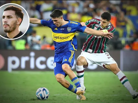 La confesión de Paredes sobre el Boca-Fluminense: "Me dolió ver a mi hija llorar"