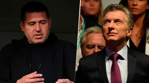 Riquelme vs. Macri: otro capitulo a este histórico enfrentamiento. Foto: Getty
