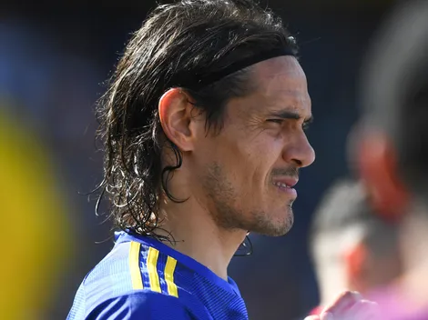 Cavani salió por una molestia: el historial de lesiones del delantero en los últimos años