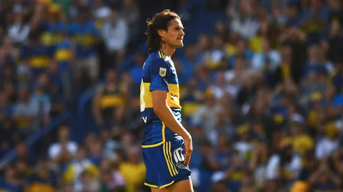 Cavani, baja de peso para el duelo por Copa Argentina. (Getty)