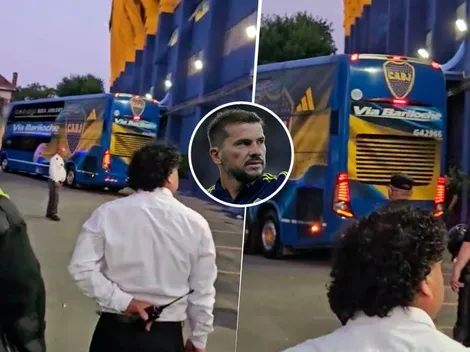 VIDEO | Insólito: el micro de Boca se fue de La Bombonera y ¡se olvidó de Herrón!