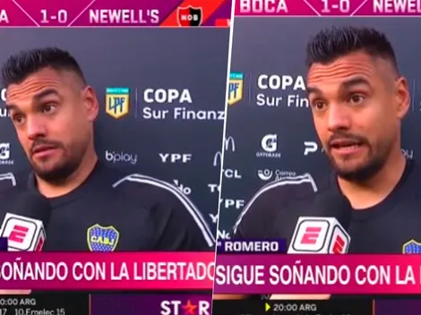 Chiquito Romero volvió a hablar de la final: "Sabíamos..."