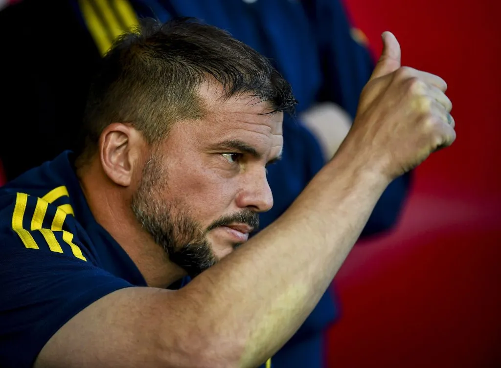 Mariano Herrón, entrenador interino de Boca (Getty Images)