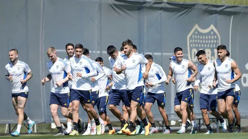 Herrón empieza a definir el once de Boca para jugar contra Tigre.