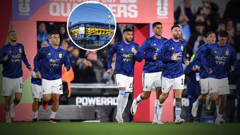 Un jugador que vestirá la camiseta de la Selección Argentina, le tiró flores a la Bombonera. (Getty)
