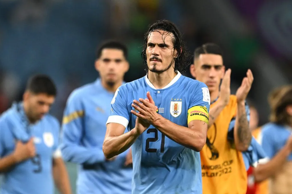 Cavani vuelve a la Celeste tras casi un año de ausencia. Foto: Getty