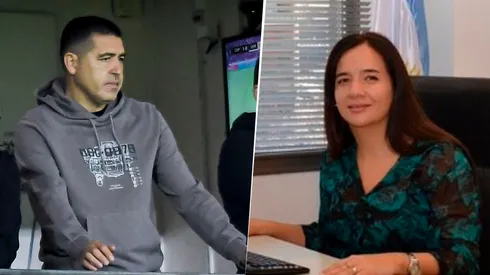 El comunicado que respalda a Celsa Ramírez ante los dichos de Juan Román Riquelme. (Getty y Captura)