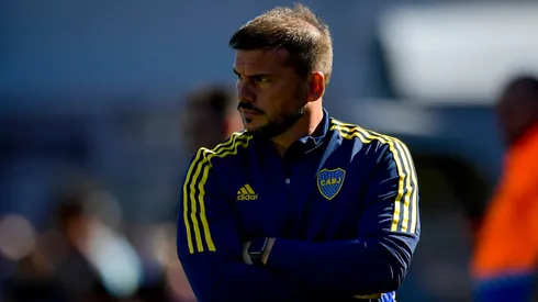 Herrón será el entrenador de Boca hasta fin de año. Foto: Getty