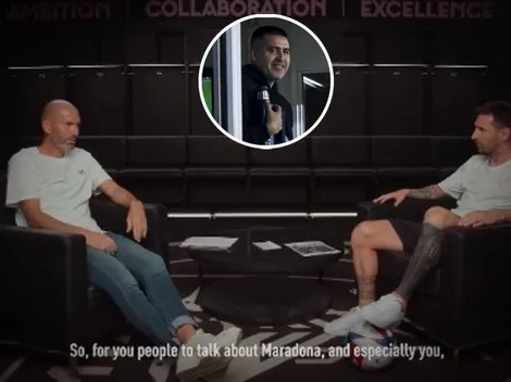 Messi charló con Zidane y nombró a Riquelme: "El 10 argentino..."