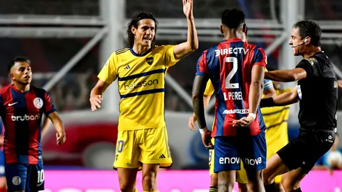 El pedido viral de los hinchas a Cavani (Getty)