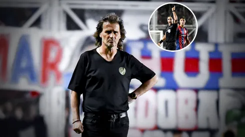 El dt de San Lorenzo apuntó contra el arbitraje. (Getty)