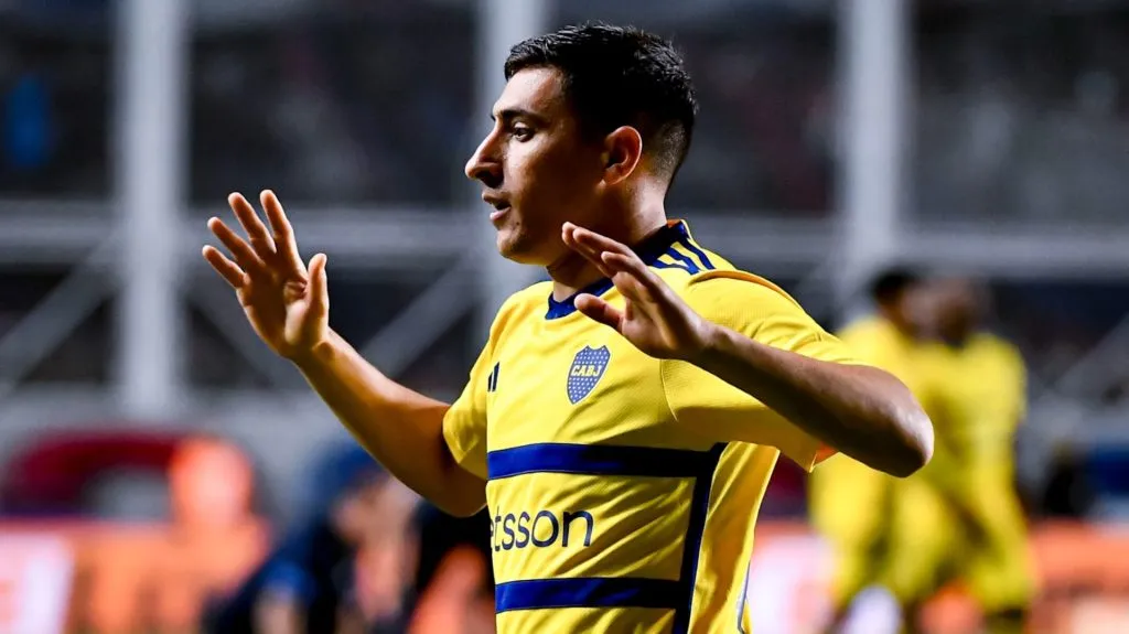 Merentiel, el máximo artillero de Boca en el 2023. Foto: Getty