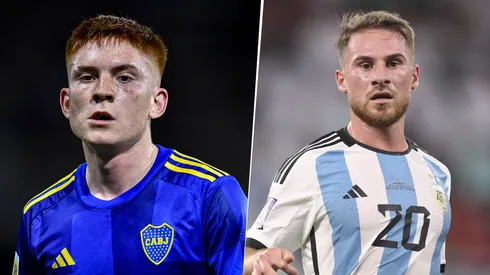 Valentín Barco y Alexis Mac Allister