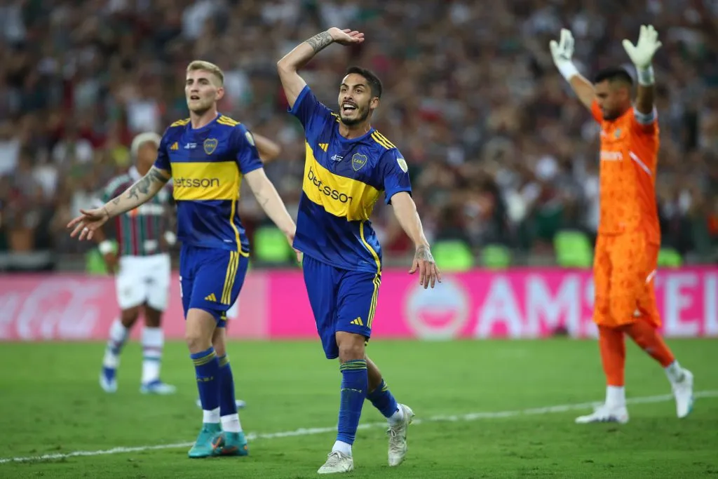 Figal y Valentini, dos de los jugadores que tienen contrato hasta 2024 y podrían renovar. Foto: Getty